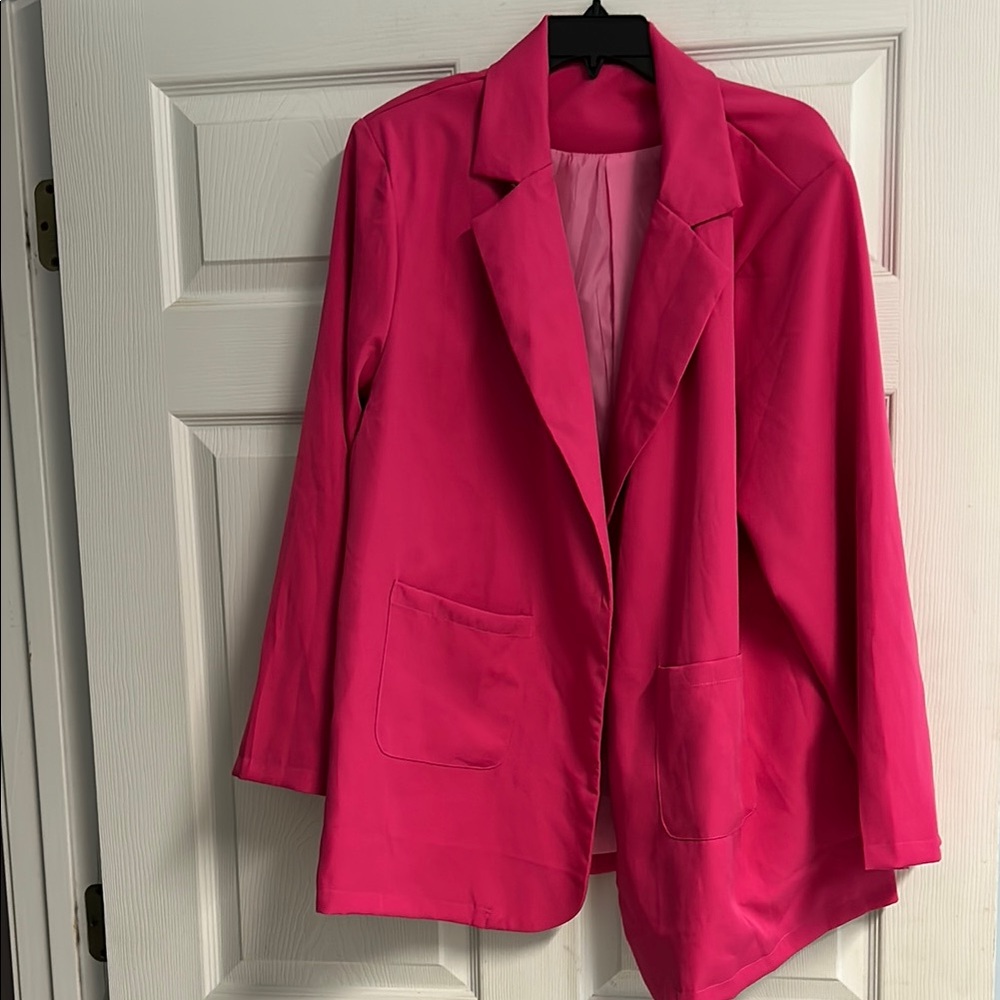 Women's Pink Blazer